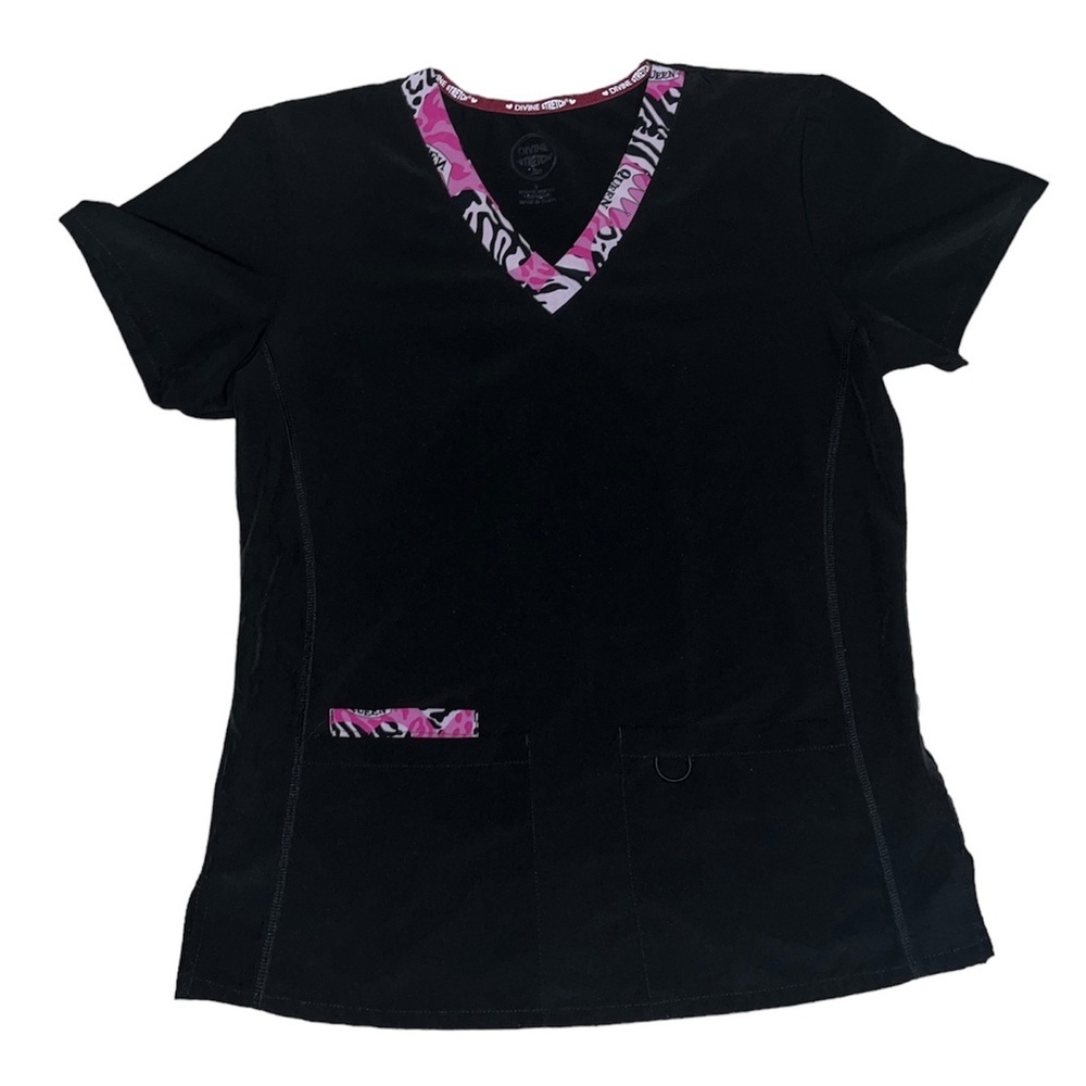 Divine Stretch Scrub Top